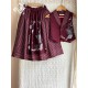 Miss Point Magic Messenger Skirt(Reservation/4 Colours/Full Payment Without Shipping)